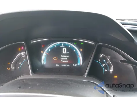 2016 Honda Civic Ex from USA, damaged, VIN 19XFC2F83GE003714